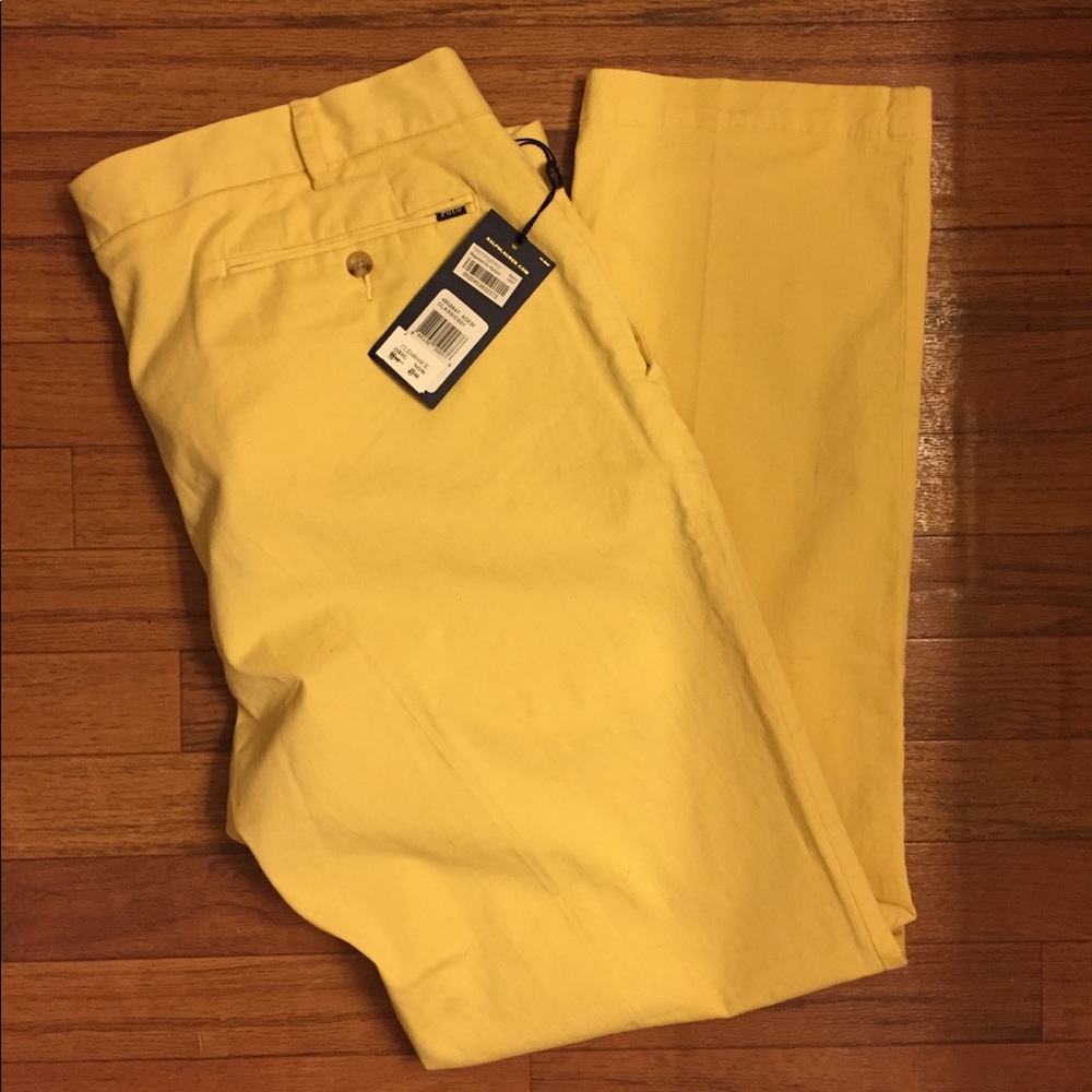 Polo by Ralph Lauren Yellow Men’s Chinos